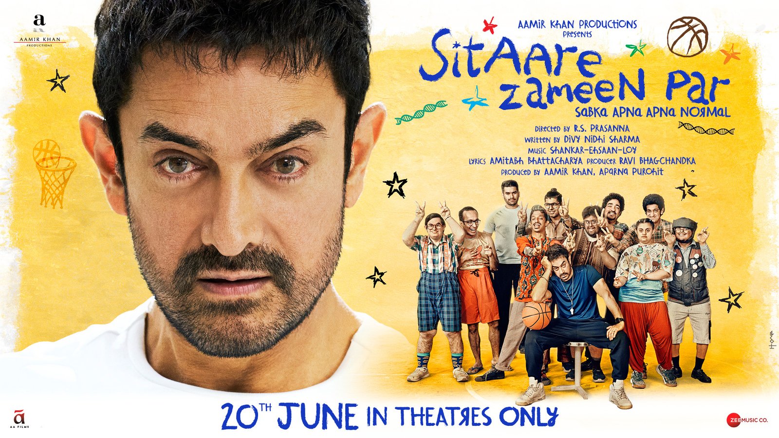 Sitaare Zameen Par | Official Trailer | Aamir Khan | Genelia Deshmukh | 20th June 2025