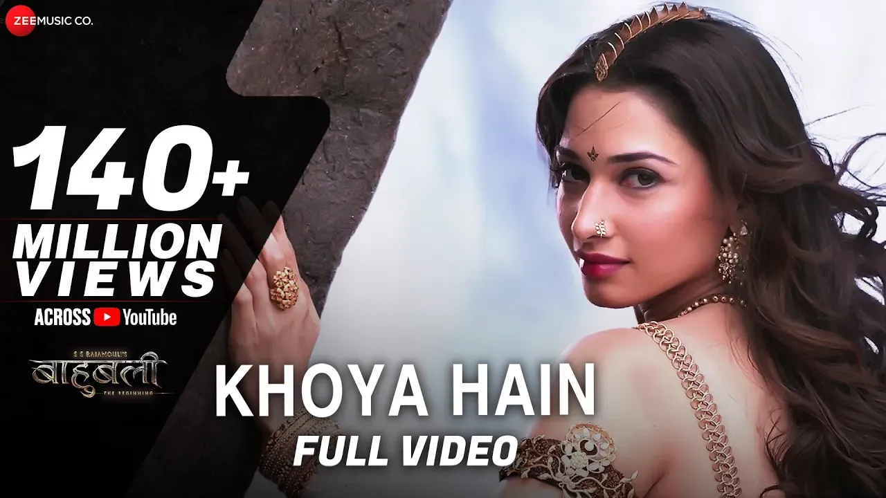 Khoya Hain - Full Video | Baahubali - The Beginning | Prabhas & Tamannaah | M.M Kreem , Manoj